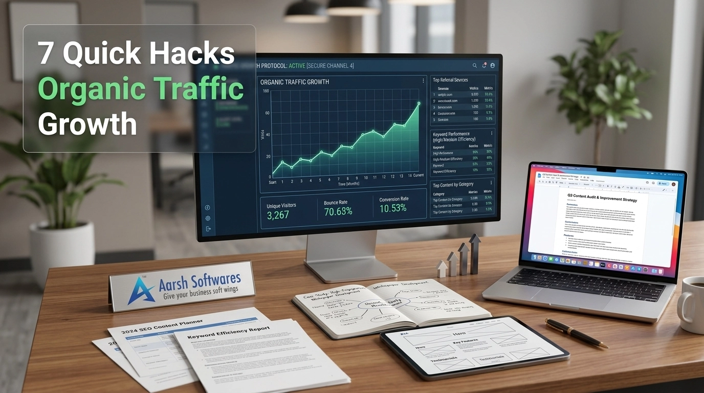 Stop Wasting Time on Thin Content: Try These 7 Quick Hacks for Organic Traffic Growth