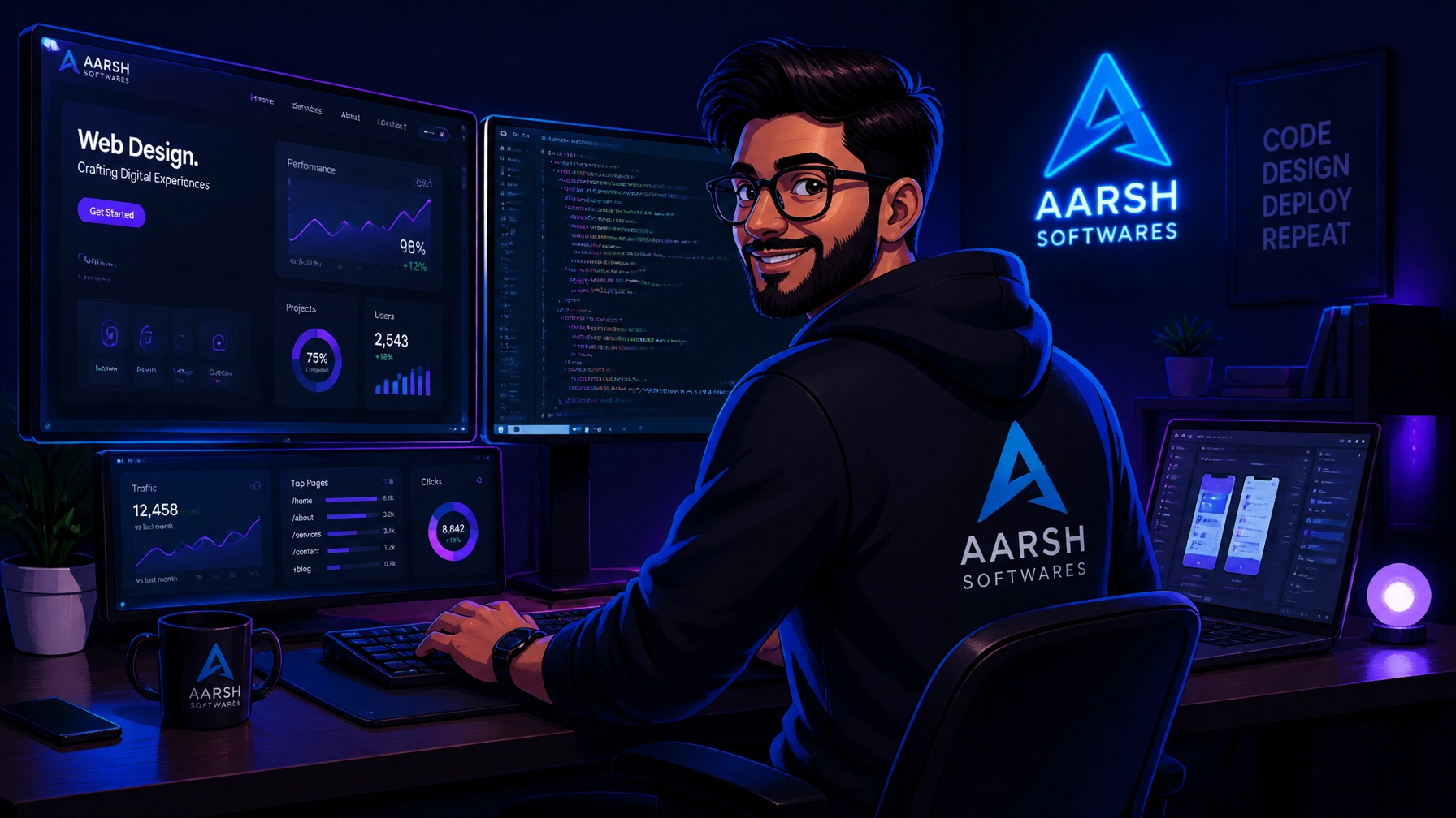 Top 10 Dark Mode Web Designs to Inspire Your Brand